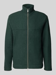 Regular fit cardigan van zuivere wollen bouclé, model 'NEALY' van SELECTED HOMME - 12