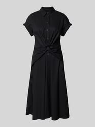 Hemdblusenkleid mit Knotendetail Modell 'CIAN' von Lauren Ralph Lauren - 44