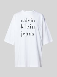 T-Shirt mit Label-Print Modell 'CKJ LOGO' von Calvin Klein Jeans - 19