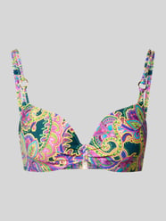Góra od bikini z nadrukiem paisley na całej powierzchni model 'Lise' od Marie Jo - 3