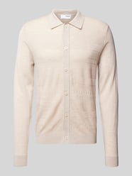 Cardigan met platte kraag, model 'TRAY' van SELECTED HOMME - 41