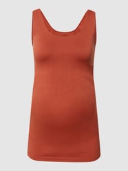 Zwangerschapstanktop met ronde hals, model 'HEAL' van Mamalicious Rood - 40