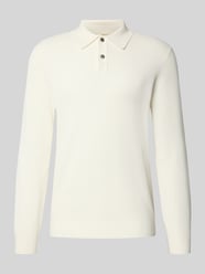 Koszulka polo o kroju slim fit z listwą guzikową od Christian Berg Men - 21