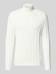 Gebreide pullover met opstaande kraag, model 'EDDARD' van Drykorn - 11