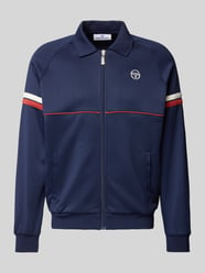 Trainingsjacke mit Umlegekragen Modell 'ORION' von SERGIO TACCHINI Blau - 19