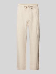 Loose fit broek met tunnelkoord van KnowledgeCotton Apparel - 25