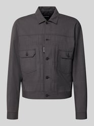 Regular Fit Jacke mit Pattentaschen von Dsquared2 Ready to Wear - 8