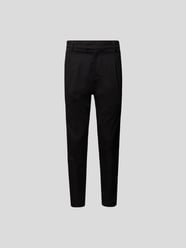 Hose mit Bundfalten von Stylebop Schwarz - 39