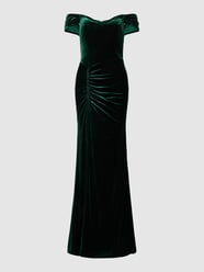 Abendkleid mit Herz-Ausschnitt von Luxuar Grün - 38