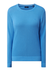 Pullover van katoen  van Gant Blauw / turquoise - 42