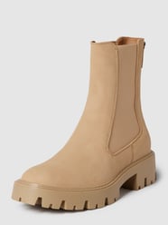 Chelsea Boots mit Gummieinsatz Modell 'BETTY' von Only Beige - 29