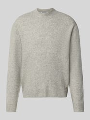 Relaxed Fit Strickpullover aus Material-Mix mit Baumwoll-Anteil von REVIEW - 43