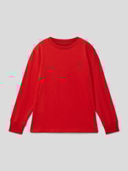 Pullover met logostitching van Polo Ralph Lauren Teens Oranje - 5