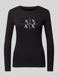 Longsleeve mit Rundhalsausschnitt von ARMANI EXCHANGE Schwarz - 27