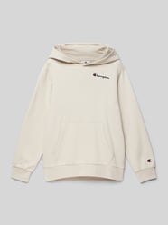 Hoodie mit Label-Stitching von CHAMPION Grau - 30