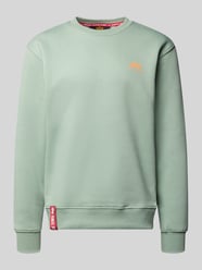 Sweatshirt met ribboorden van Alpha Industries - 40