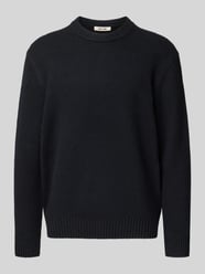 Relaxed fit pullover van katoenmix met wol, model 'JAMES' van Only & Sons - 21