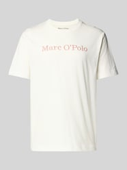 T-shirt o kroju regular fit z czystej bawełny od Marc O'Polo - 34