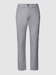 Straight Fit Chino mit Stretch-Anteil von Christian Berg Men Grau - 37