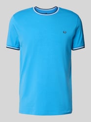 T-Shirt mit gerippten Abschlüssen von Christian Berg Men - 23