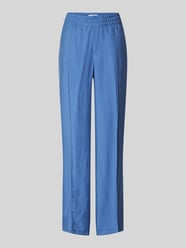 Regular Fit Stoffhose mit elastischem Bund Modell 'Style.Maine' von Brax Blau - 25