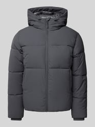 Steppjacke mit Kapuze Modell 'VESTERBRO' von Jack & Jones Grau - 9