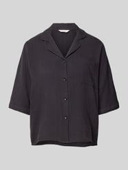 Bluzka koszulowa krótka z fakturowanym wzorem model ‘LTHYRA’ od Only - 10