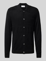 Cardigan met platte kraag, model 'TRAY' van SELECTED HOMME - 43