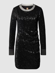 Cocktailkleid mit Paillettenbesatz Modell 'Edegra' von BOSS Schwarz - 29