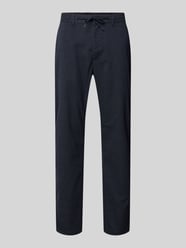 Straight fit stoffen broek met viscose van MCNEAL - 9