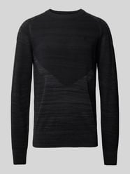 Strickpullover mit Strukturmuster von G-Star Raw Schwarz - 20