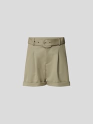 Chino-Shorts mit Gürtel von Anine Bing Grün - 30
