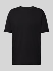 Oversized T-Shirt mit überschnittenen Schultern Modell 'THILO' von Drykorn Schwarz - 14