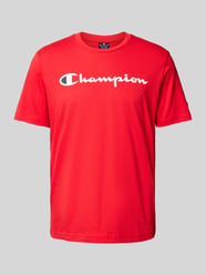T-Shirt mit Label-Print von CHAMPION Grau - 36