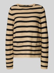 Strickpullover mit Ziertaschen von Betty Barclay Beige - 27