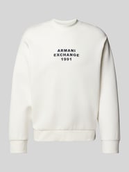 Sweatshirt mit Label-Stitching von ARMANI EXCHANGE - 23