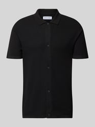 Regular Fit Freizeithemd mit Polokragen und Knopfleiste von JACK & JONES - 32