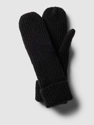 Handschuhe mit elastischem Bund Modell 'PYRON' von Pieces Schwarz - 39
