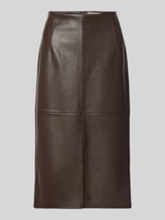 Midirock in Leder-Optik von Christian Berg Woman Selection - 32