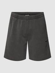 Shorts mit Label-Stitching von Superdry Schwarz - 2