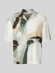 Koszula casualowa o kroju relaxed fit z mieszanki wiskozy i lnu model 'HARVI' od ONLY & SONS - 9