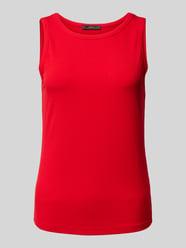 Tanktop in Ripp-Optik von Oui Rot - 8