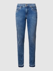 Skinny Fit Jeans mit Label-Detail Modell 'MEL' von MAC - 42