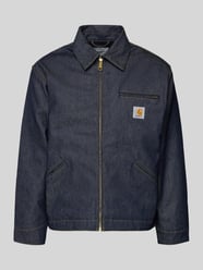 Jeansjacke mit Brusttasche und Label-Detail von Carhartt Work In Progress - 16