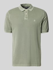 Regular Fit Poloshirt aus reiner Baumwolle mit Logo-Stitching von Marc O'Polo - 23