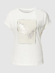 T-Shirt mit Motiv-Print von Christian Berg Woman Beige - 38