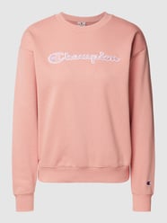 Sweatshirt met labelopschrift van CHAMPION Rood - 23