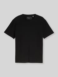 krój regular fit t-shirt z mieszanki bawełny od Tom Tailor Denim - 20