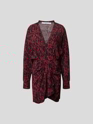 Blusenkleid mit Allover-Muster von Iro Rot - 35