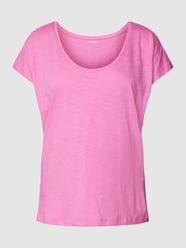 T-Shirt mit Rundhalsausschnitt von Montego Pink - 20